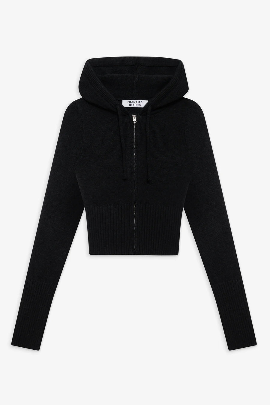 Aimee Zip Up Hoodie Black