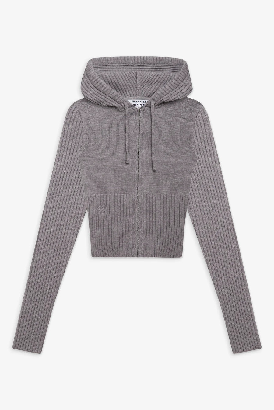 Aimee Zip Up Hoodie Gray