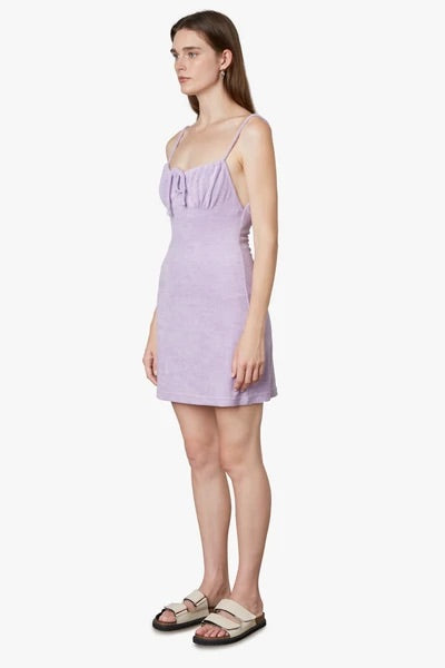 Lilac Terry Mini Dress