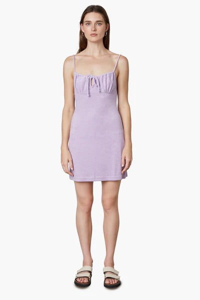 Lilac Terry Mini Dress