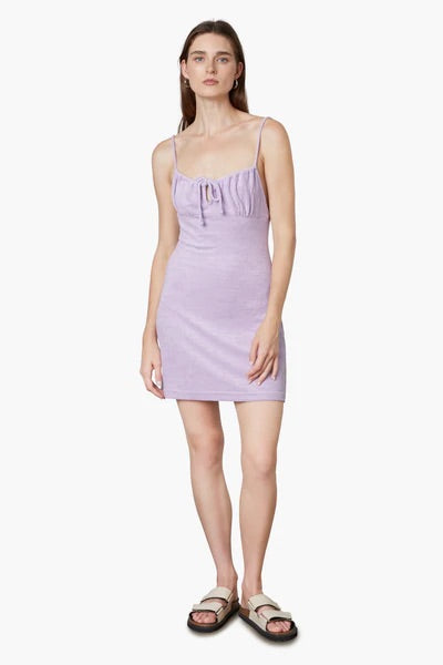 Lilac Terry Mini Dress
